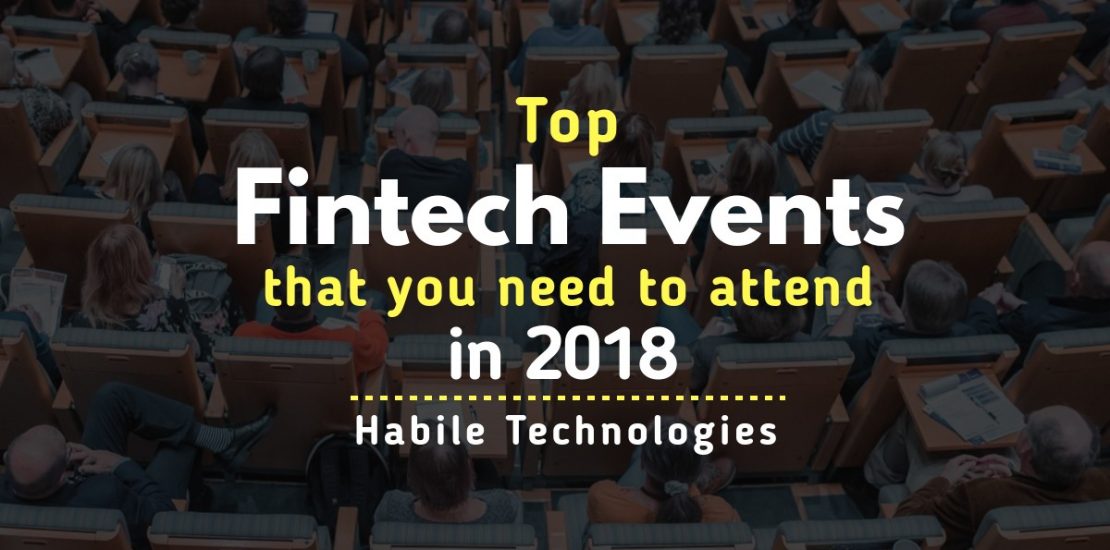 Top Fintech events 2018